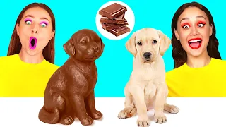 Défi Chocolat vs Réalité Nourriture | Moments Marrants par DoDo Challenge