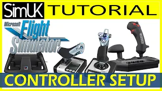 How to Setup ALMOST ANY Controller in Microsoft Flight Simulator 2020 - MSFS Controller Tutorial
