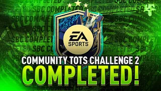 Community TOTS Challenge 2 SBC Completed - Tips & Cheap Method - Fifa 22