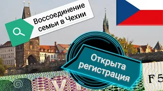 Открыт приём заявлений на воссоединение семьи в Чехию!