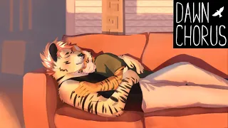 CUDDLED BY A STRANGER?! - Dawn Chorus Visual Novel version 0.9.2  - Torulf Day 1