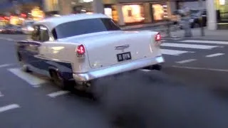 1900HP Chevrolet crazy BURNOUT in central London!