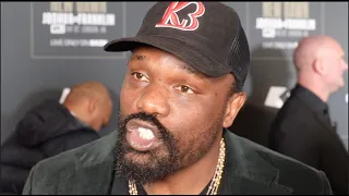 'EDDIE HEARN, YOU NEED TO SHUT THE F*** UP' - P*SSED OFF DEREK CHISORA NEARLY WALKS FROM INTERVIEW