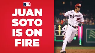 JUAN SOTO IS ON FIRE! He homers twice tonight, 5 times in the last 4 games!
