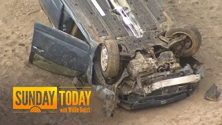 Woman Survives After Car Goes Over A Cliff, Plummets To Beach Below | Sunday TODAY