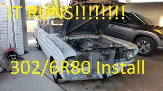 It Runs! 302/6R80 install Part7