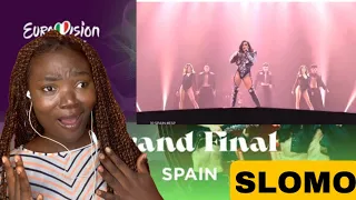 This was an EXPLOS!VE Performance by CHANEL SloMo Live Grand Finale Eurovision Song Contest REACTION