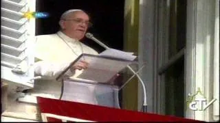 Mensagem e "Angelus" do Papa Francisco - 23 Fevereiro 2014