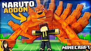 The GREATEST Naruto ADDON for BEDROCK MINECRAFT!?!