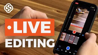 Make video content FAST with Live Editing