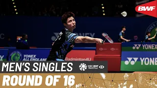 YONEX All England Open 2024 | Chico Aura DWI Wardoyo (INA) vs. Shi Yu Qi (CHN) [2] | R16