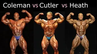 Ronnie Coleman(1999) vs Jay Cutler(2001) vs Phil Heath(2011) *WHO WOULD WIN?*