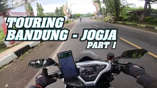 TOURING BANDUNG - YOGYAKARTA | PART 1 | TEST BBM !! | AEROX 155 | MOTOVLOG 41#