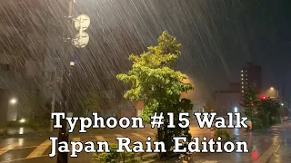 😱☔️Japan Crazy Typhoon #15 2019.9.9 ASMR Rain Edition Sleep Relax Study Meditate Focus Zen Peace