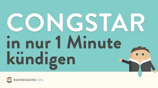 congstar kündigen - in genau 1 Minute erledigt!