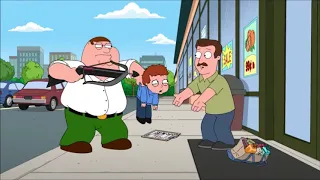 Family Guy - "Do you have a minute to save a child's life?"