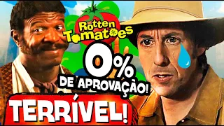 9 FILMES COM NOTA 0% NO ROTTEN!