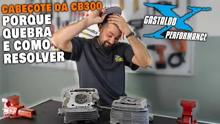 Cabeçote da CB300 (Problemas e Soluções) - Fábio Gastaldo X Performance