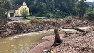 COMEÇAMOS A VER UM RASTRO DE DESTRUIÇÃO NO RIO GRANDE DO SUL