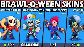 TOATE SKINURILE DE BRAWL-O-WEEN (PRET SI DATA LANSARII)! Brawl Stars