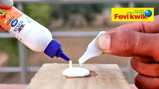 MIXING FEVICOL+ FEVI KWIK | Will It Make Super Glue?