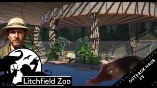 Litchfield Zoo Ep. 3| Outback House | Speed Build | Planet Zoo