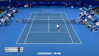 Keys vs Zheng highlights WTA Zhuhai 2019