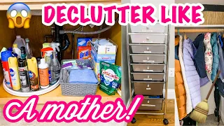 *NEW* DECLUTTER WITH A MOTHER / HOW TO DECLUTTER YOUR HOME MARIE KONDO STYLE / WHOLE HOUSE DECLUTTER