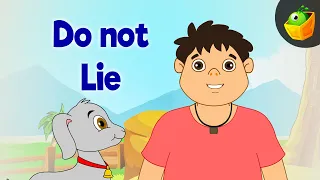 Do Not Lie - Panchatantra In English  - Cartoon / Animated Stories For Kids