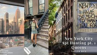 NYC APARTMENT HUNTING| Part 1: Queens, realistic prices, tips from a new yorker, pros and cons