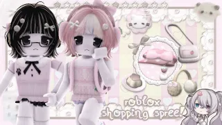 ꒰ 1.2k robux shopping spree + outfits i made !! ୨୧