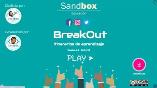 Tutorial de la Plantilla Sencilla  de Itinerarios y Breakouts para Genially