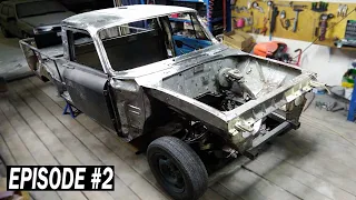 CUSTOM PICKUP ИЖ 2715 #БЕЛЯШ НОВЫЕ БОРТА КУЗОВА И НОВАЯ ОБШИВКА