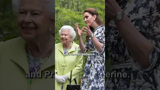 Queen Elizabeth and Princess Catherine's favourite stone #queenelizabeth #katemiddleton #crown
