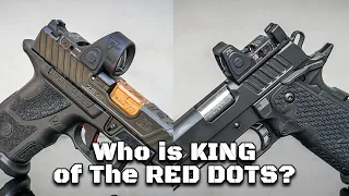 Trijicon RMR vs SRO: Which is the BEST Pistol Red Dot?