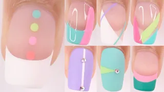 9 easy nail ideas! summer 2023 nail art compilation for beginners