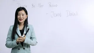 Class 12 Alt.English 7 Sept 2020 Topic : Death Be Not Proud by John Donne