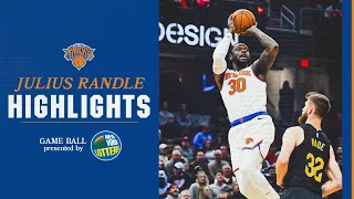 Julius Randle Collects Fourth Straight Double-Double in Win Over Cleveland