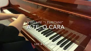 V.Bellini I Puritani “A te, o cara” Piano accompaniment