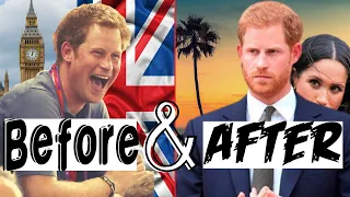 Prince Harry Before & After Meghan