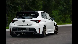 New Wheels and Eibach Sportline Springs for the GR Corolla!