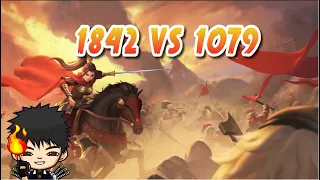 LIVE: 1842 VS 1079 KvK! Pass 5 Open! Can 1647 Hold Both Zone??