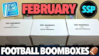 SICK SSPs FROM FOTL! 🔥 Opening February's Elite, Platinum, & Mid-End Football Boomboxes