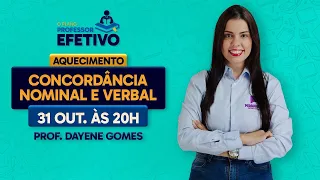 Concordância Verbal e Nominal para concursos | Profª Dayene Gomes