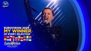 Eurovision 2024:  My Winner of Every National Selection