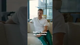 Matthew Noszka vs. Ross Butler 🤣 #rossbutler #matthewnoszka