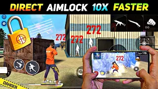 Secret - AIMLOCK 🎯🔒 ( Ump + M1887 + Desert Eagle ) Trick & Settings ⚙️ || Perfect Aimlock Trick FF