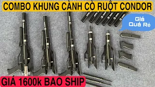 Combo khung nòng pcp đủ loại - Cho A E chưa đủ điều kiện mua dần | Súng hơi bắn chim. Pcp condor