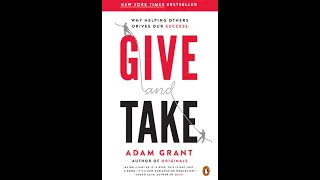 Give and Take by Adam Grant summary