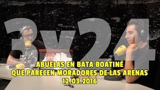 NADIE SABE NADA 3x24 | Abuelas en bata boatiné que parecen moradores de las arenas